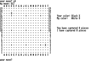 Gnu Go atari screenshot